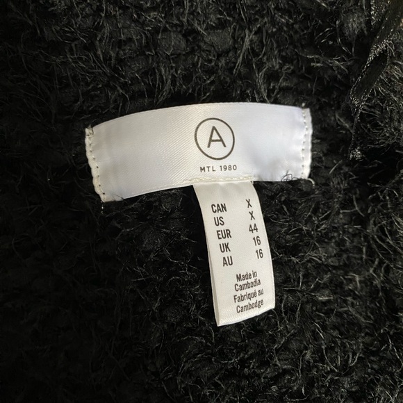 Additionelle fuzzy cardigan - Picture 3 of 3